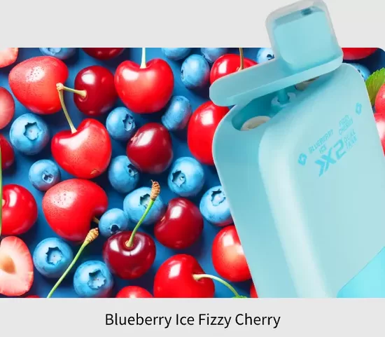 Vapsolo Twins 20 000 Puffs - Blueberry Ice& Fizzy Cherry