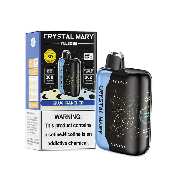 Crystal Mary Pulse X - Blue Razz ice