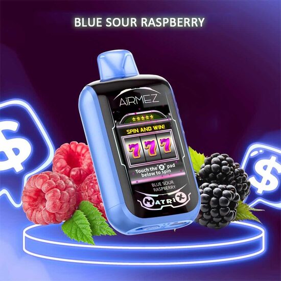 Airmez Matrix Pro 30000 Puffs - Blue Sour Raspberry