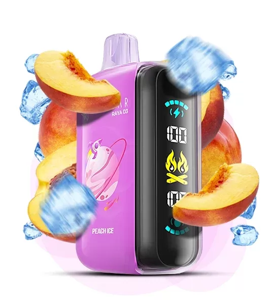 ELF BAR RAYA - PEACH ICE
