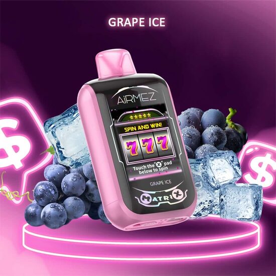 Airmez Matrix Pro 30000 Puffs - Grape Ice