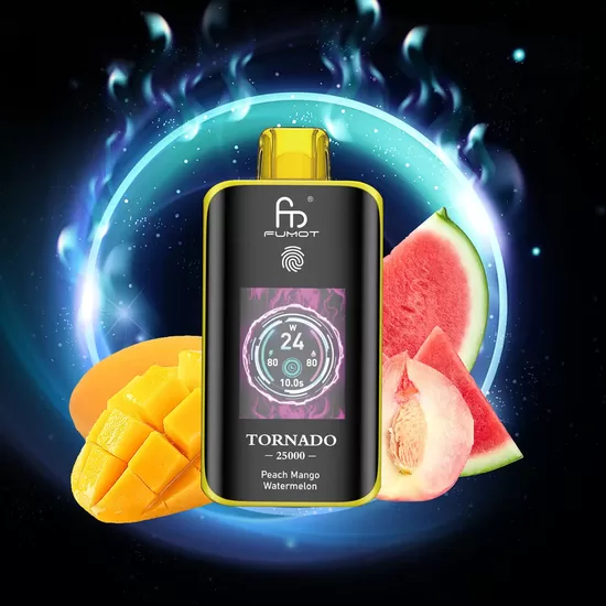 Fumot Tornado 25K - Peach Mango Watermelon
