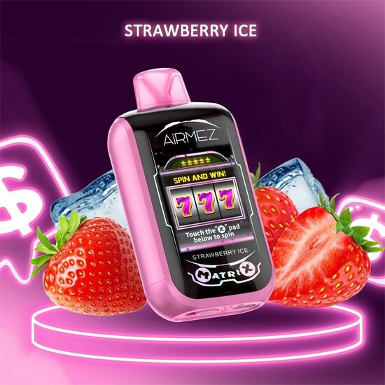 Airmez Matrix Pro 30000 Puffs - Strawberry Ice
