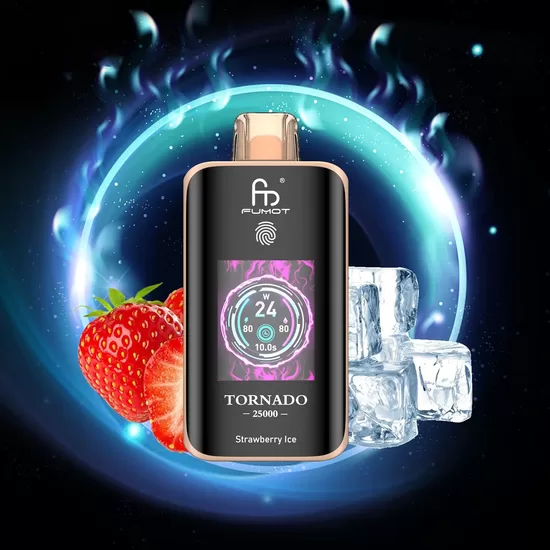 Fumot Tornado 25K - Strawberry Ice