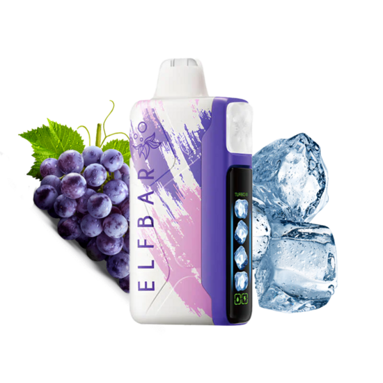ELF BAR ICE KING - Grape Ice