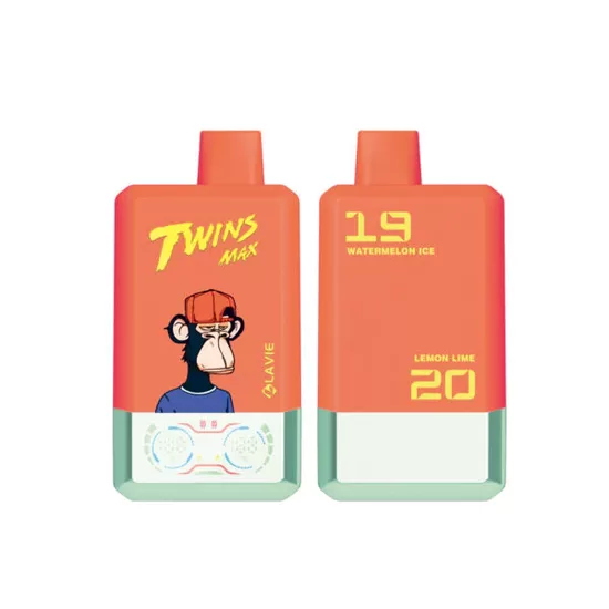 Lavie Twins Max 70000 Puffs - Watermelon Ice & Lemon Lime